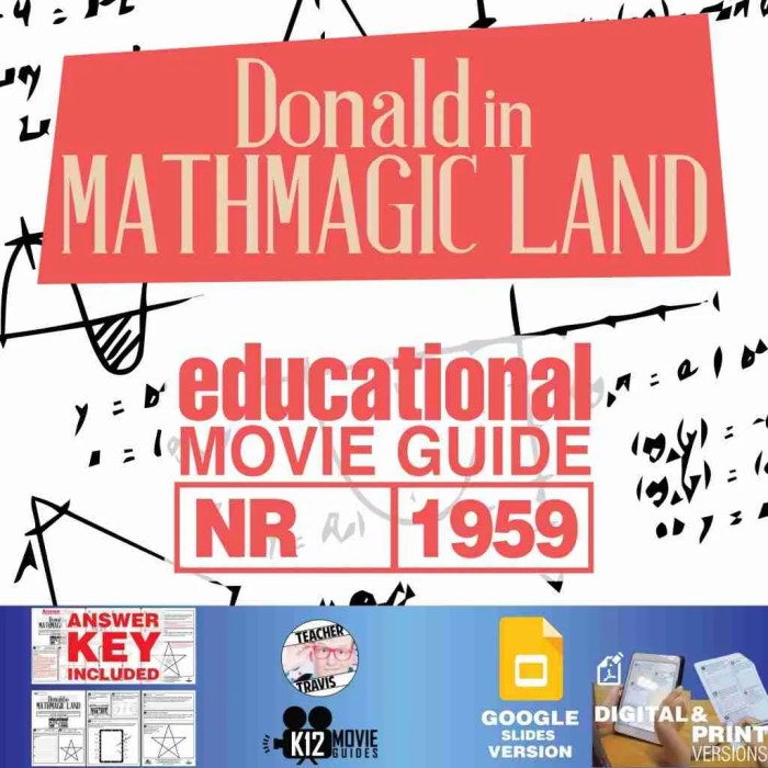 Donald in mathmagic land questions and answers